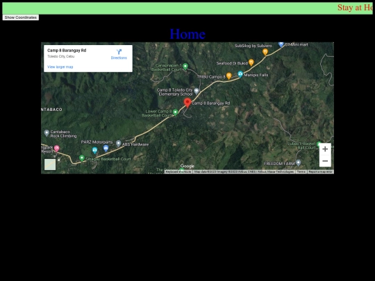 Pages/Location screenshot