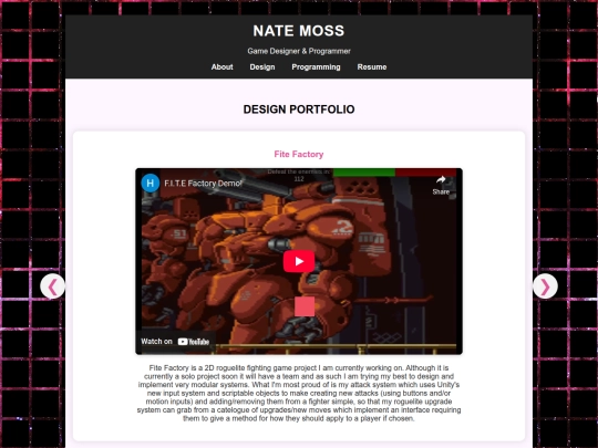 design screenshot