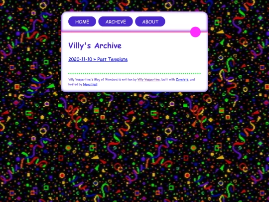 archive screenshot