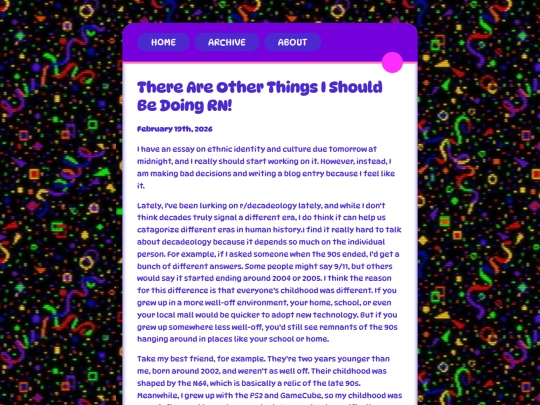 posts/2026-02-19-There are other things I should be doing rn screenshot