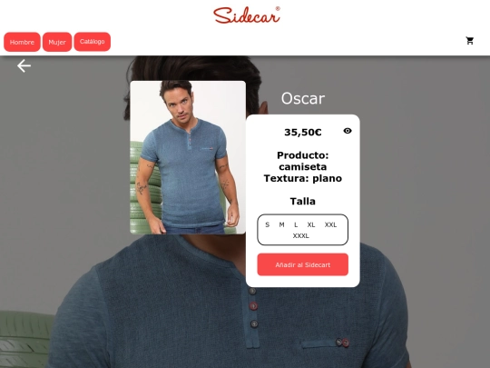 Webs/TShirtMenPages/Oscar screenshot
