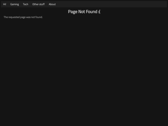 not_found screenshot