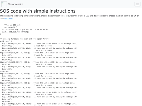 Morseproject/Blinking 1 screenshot
