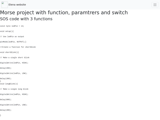 Morseproject/blinking5 screenshot