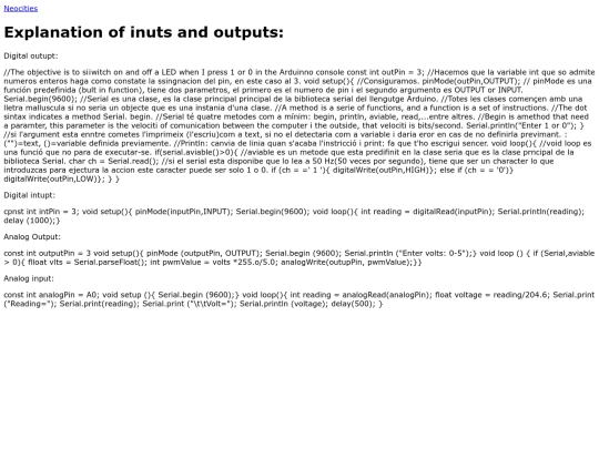 inputsandoutputs screenshot