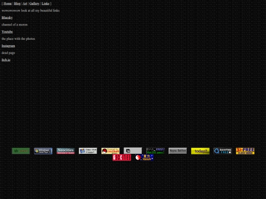 links screenshot