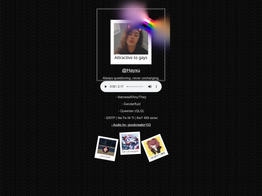 profile screenshot