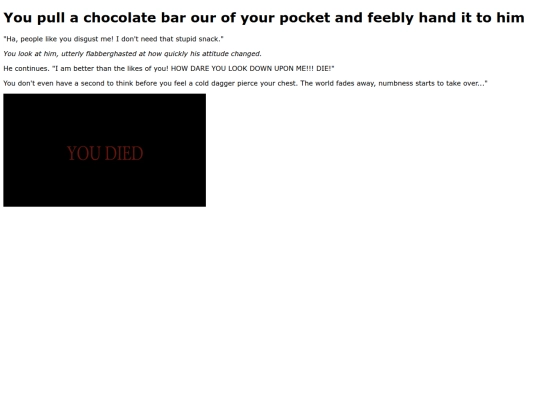 chocolate screenshot