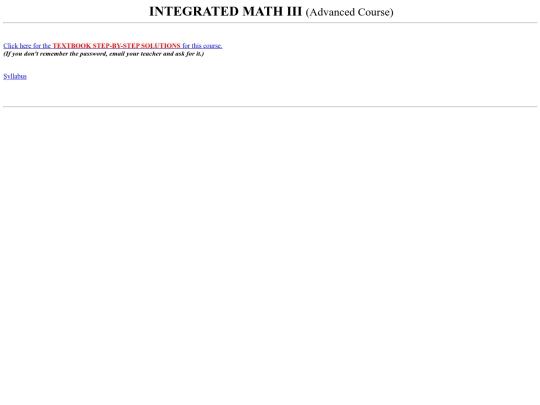 CoursesPages/Course-IntMathIIIAdv screenshot