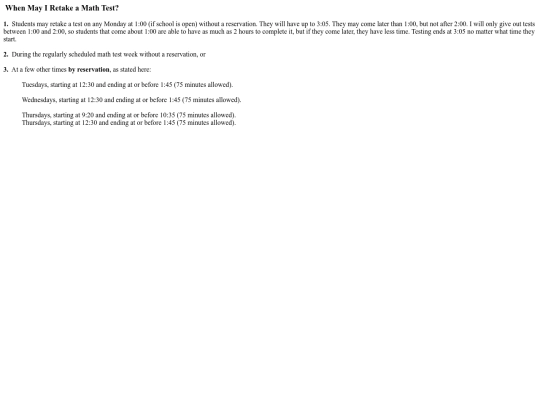 FAQPages/5-WhenRetakeMathTest screenshot