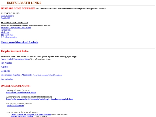 UsefulMathLinks/UsefulMathLinks screenshot