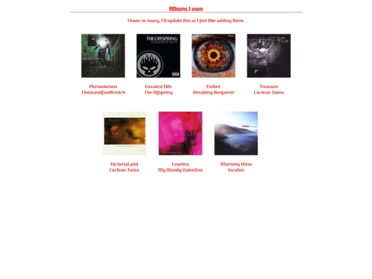 MediaLog/music screenshot