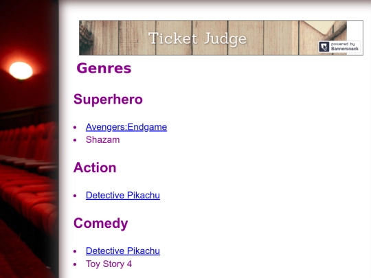genre screenshot