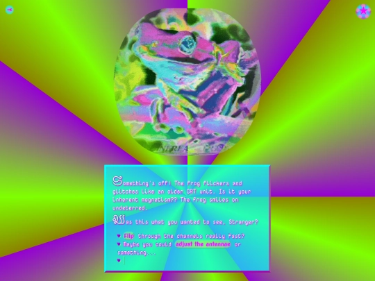 Winter2024/frogchannel screenshot