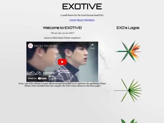 fansite screenshot