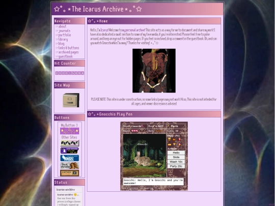 home screenshot
