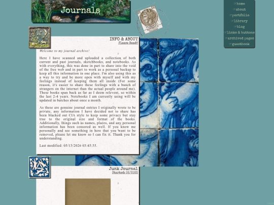 journals screenshot