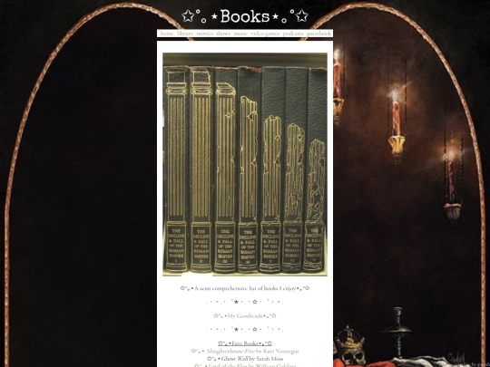 library/books screenshot