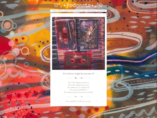 library/podcasts screenshot