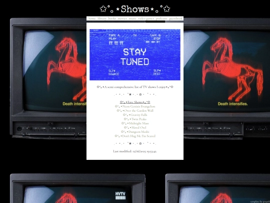 library/shows screenshot