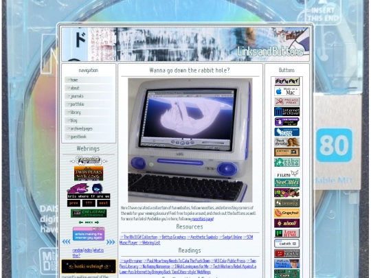 links screenshot