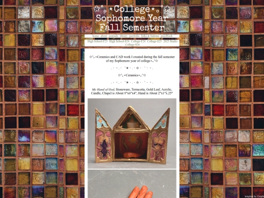 portfolio/FallSemester-College-Sophomore screenshot