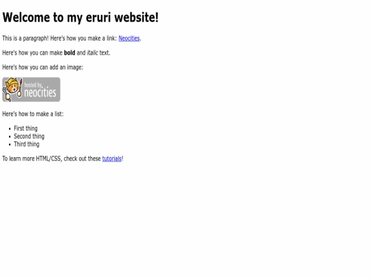 index screenshot