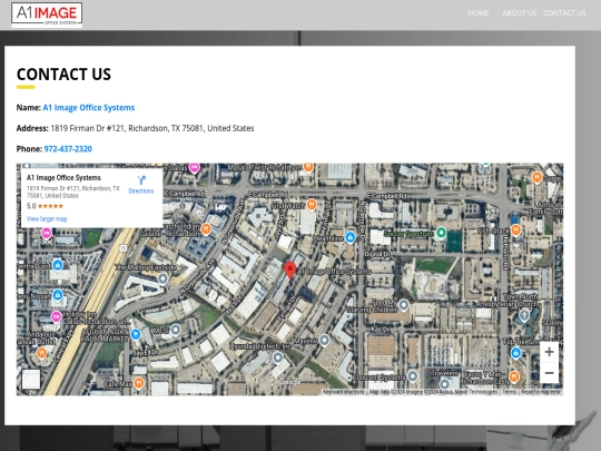contact-us screenshot