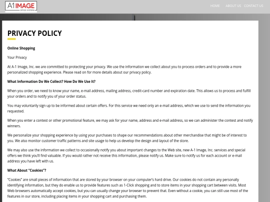 privacy-policy screenshot