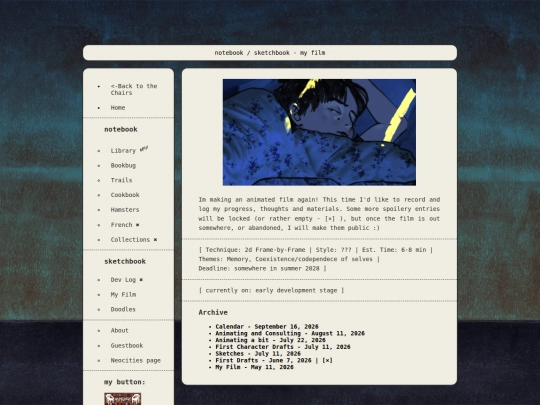 MiscNotebook/Blog_MyFilm screenshot