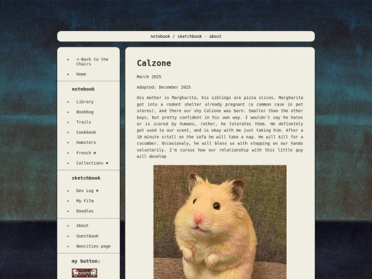MiscNotebook/Calzone screenshot