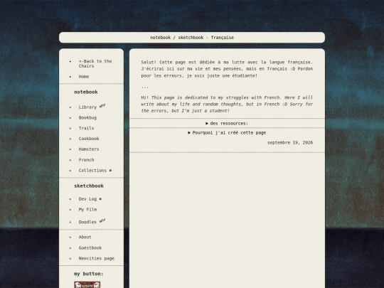 MiscNotebook/French screenshot
