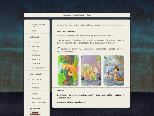 MiscNotebook/MainMiscPage screenshot