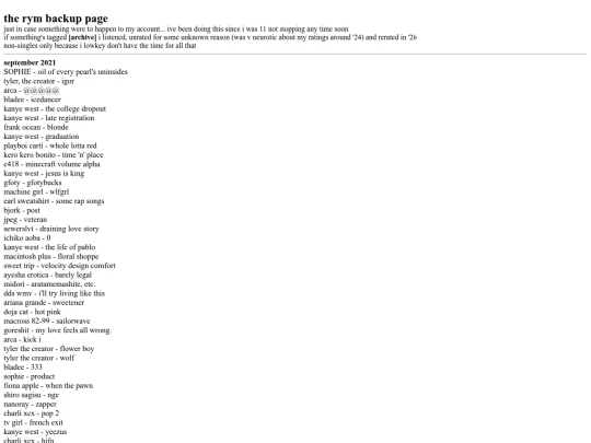 archive screenshot