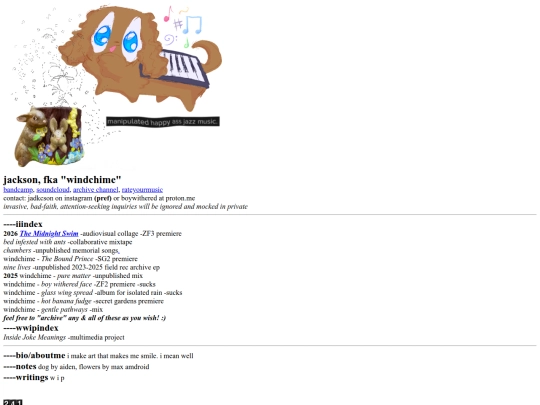 index screenshot