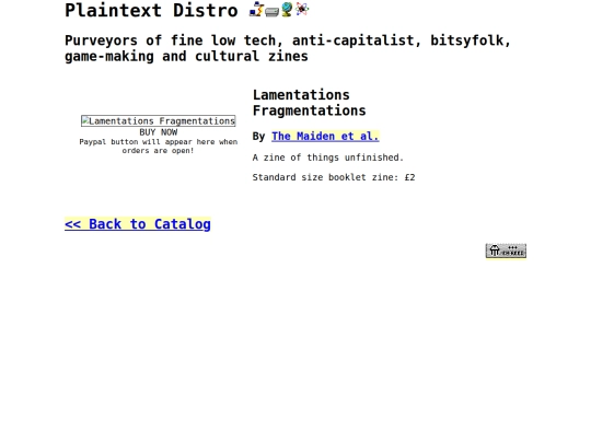 zines/lamentations screenshot