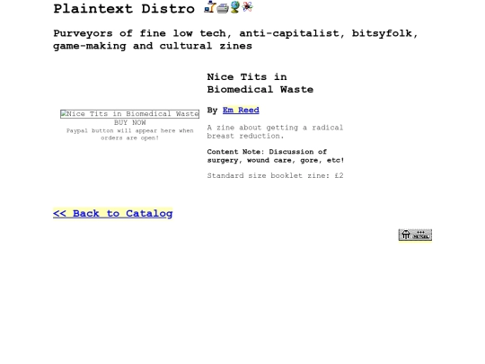 zines/nicetits screenshot