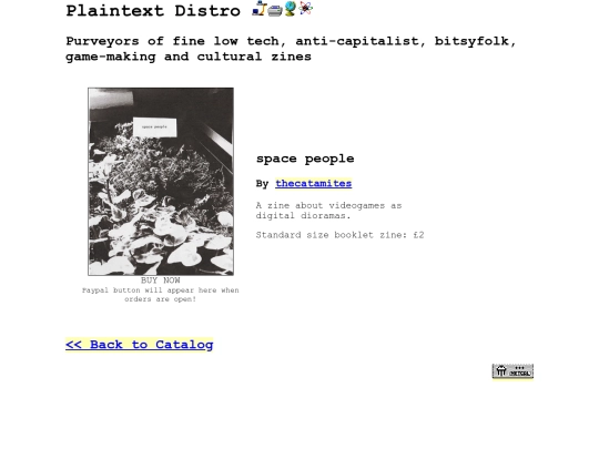 zines/spacepeople screenshot