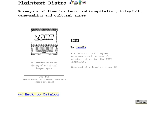 zines/zone screenshot
