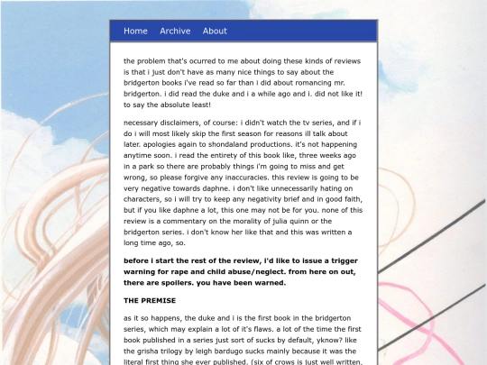 posts/2022-07-30-The-Review-And-I screenshot