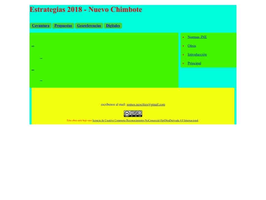 nuevochimbote/necesidades screenshot