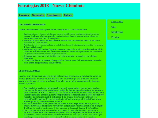 nuevochimbote/propuestas screenshot