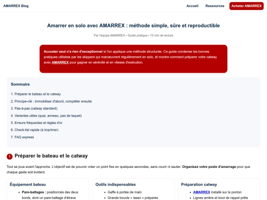 blogs/accoster-en-solo-avec-amarrex screenshot