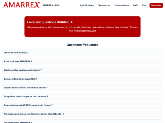 faq screenshot