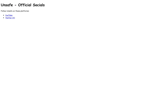 socials screenshot