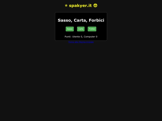 cartaforbicesasso screenshot