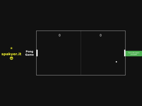 pong screenshot