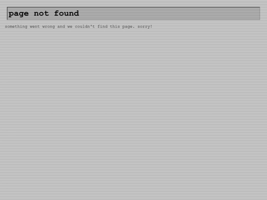 not_found screenshot