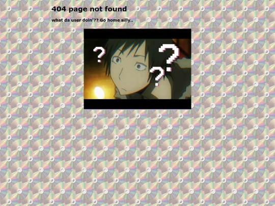 not_found screenshot