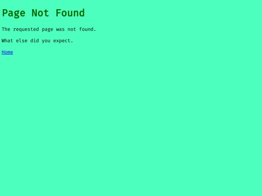 not_found screenshot